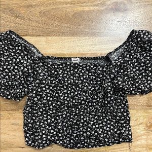 Garage Floral Crop Top